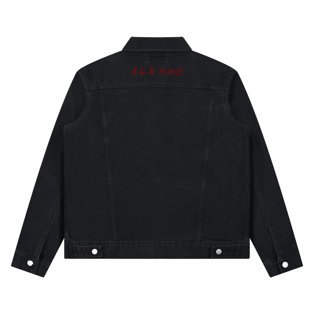 Unisex Vintage Wash Denim Jacket