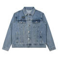 Unisex Vintage Wash Denim Jacket