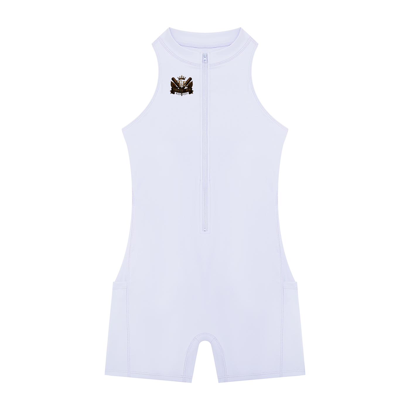 Women’s Quarter-Zip Yoga Romper