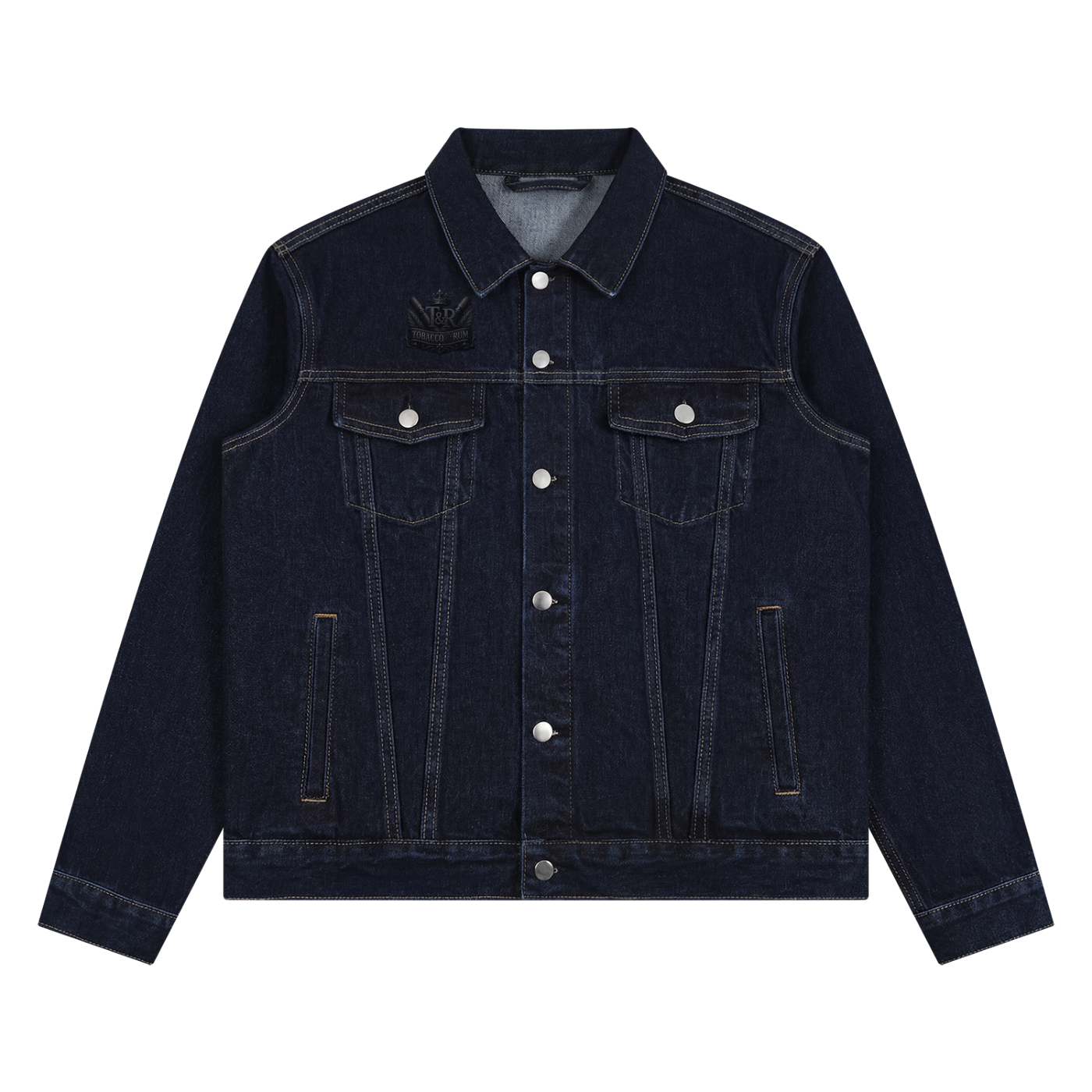 Unisex Vintage Wash Denim Jacket