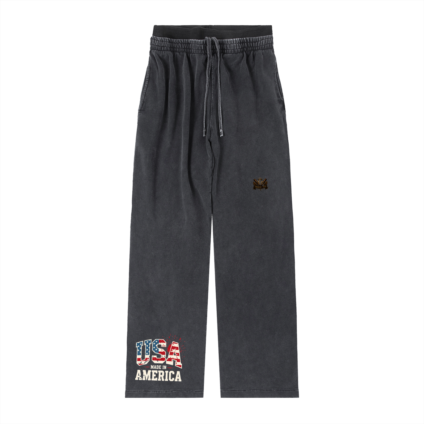 Vintage Washed Waist Pants