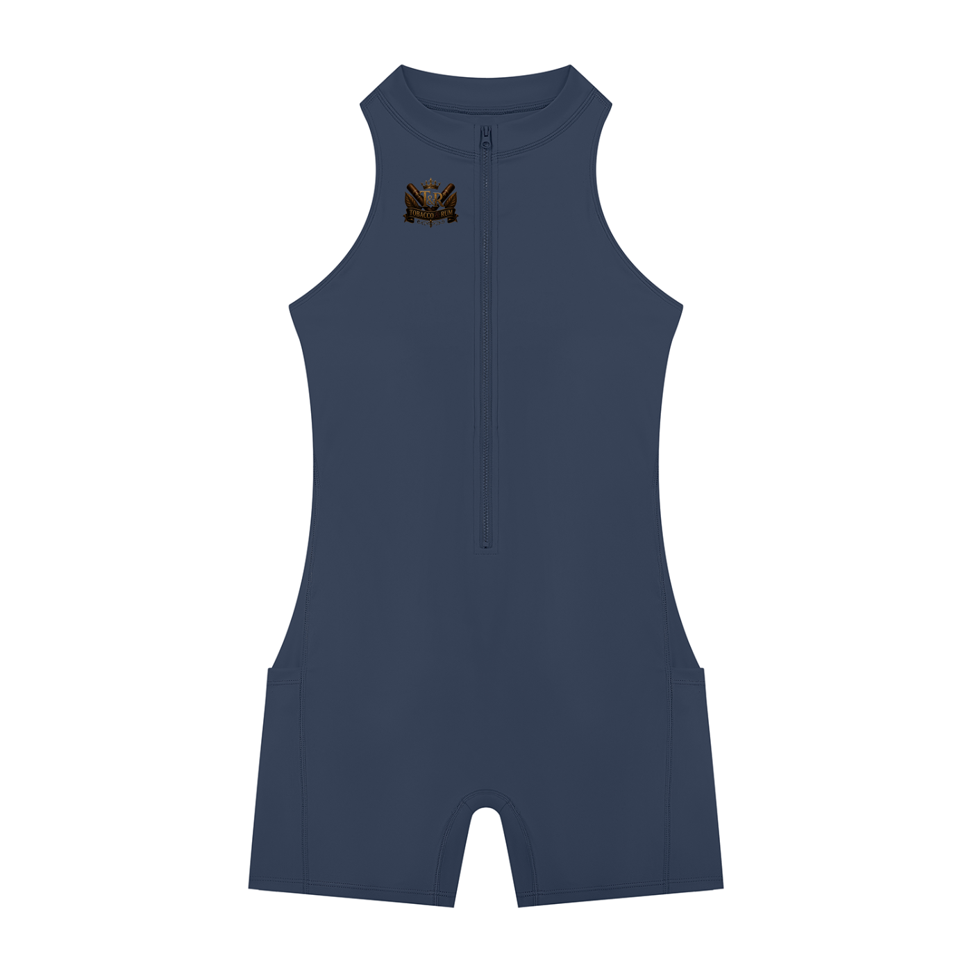Women’s Quarter-Zip Yoga Romper